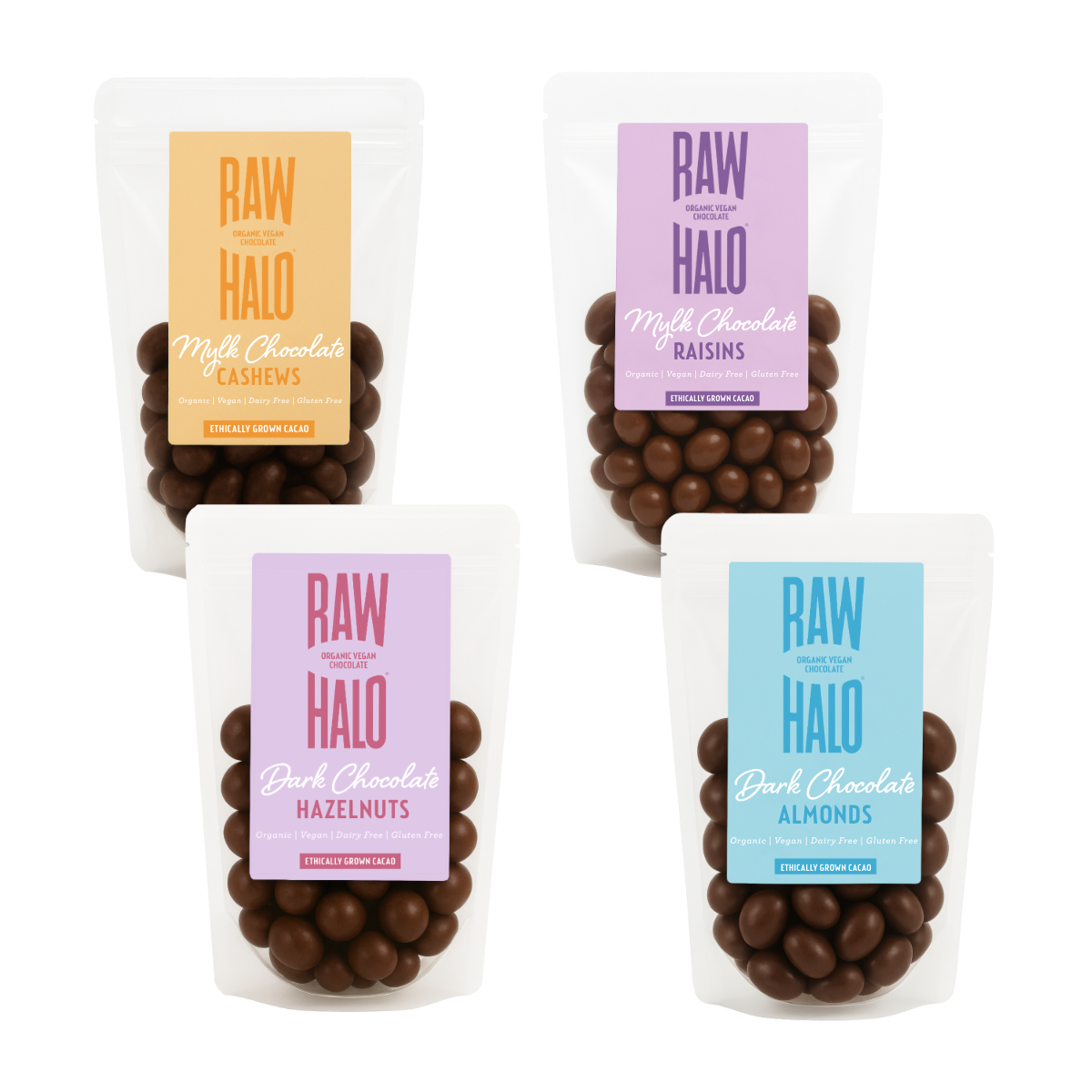 CHOCOLATE COVERED GIFT COLLECTION (4 PACKS)