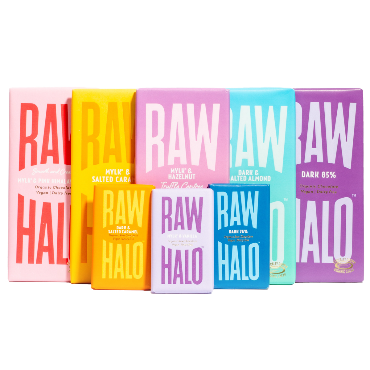 VEGAN CHOCOLATE DISCOVERY COLLECTION (x 8 BARS)