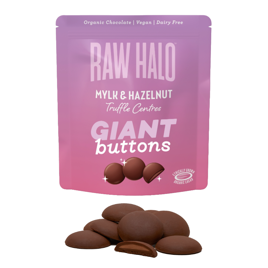 MYLK & HAZELNUT GIANT CHOCOLATE BUTTONS 90g