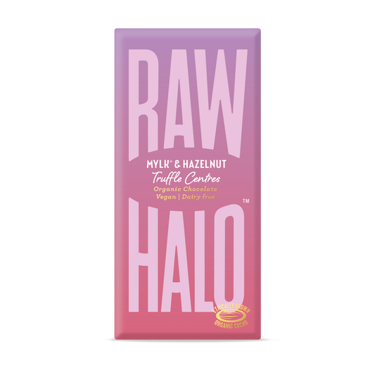 MYLK & HAZELNUT TRUFFLE CENTRES 90g
