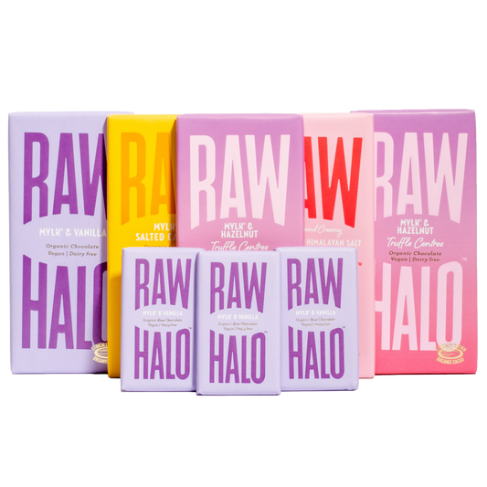 VEGAN MYLK CHOCOLATE DISCOVERY COLLECTION (x 8 BARS)