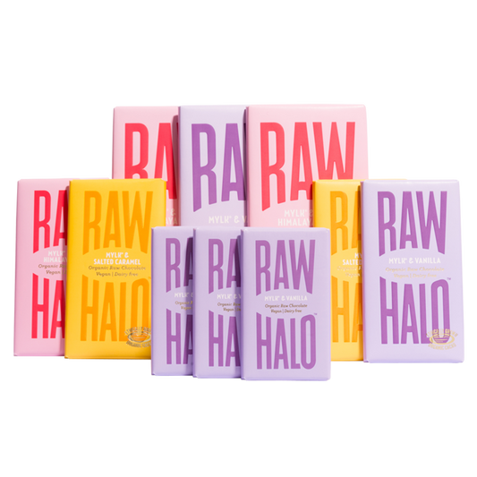VEGAN MYLK CHOCOLATE GIFT COLLECTION (x 10 BARS)