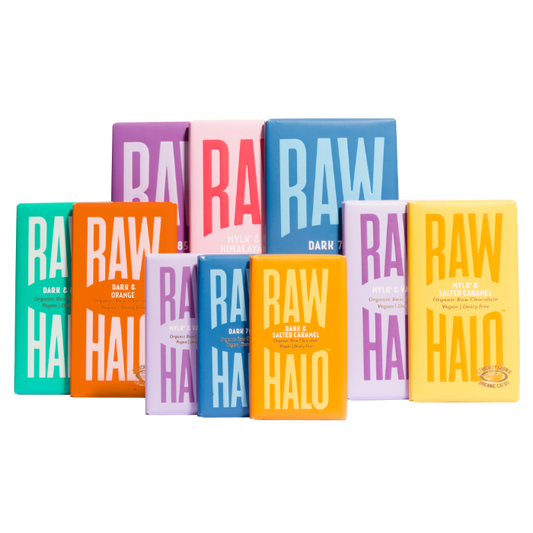 VEGAN CHOCOLATE GIFT COLLECTION (x 10 BARS)