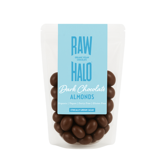 DARK CHOCOLATE ALMONDS 85g