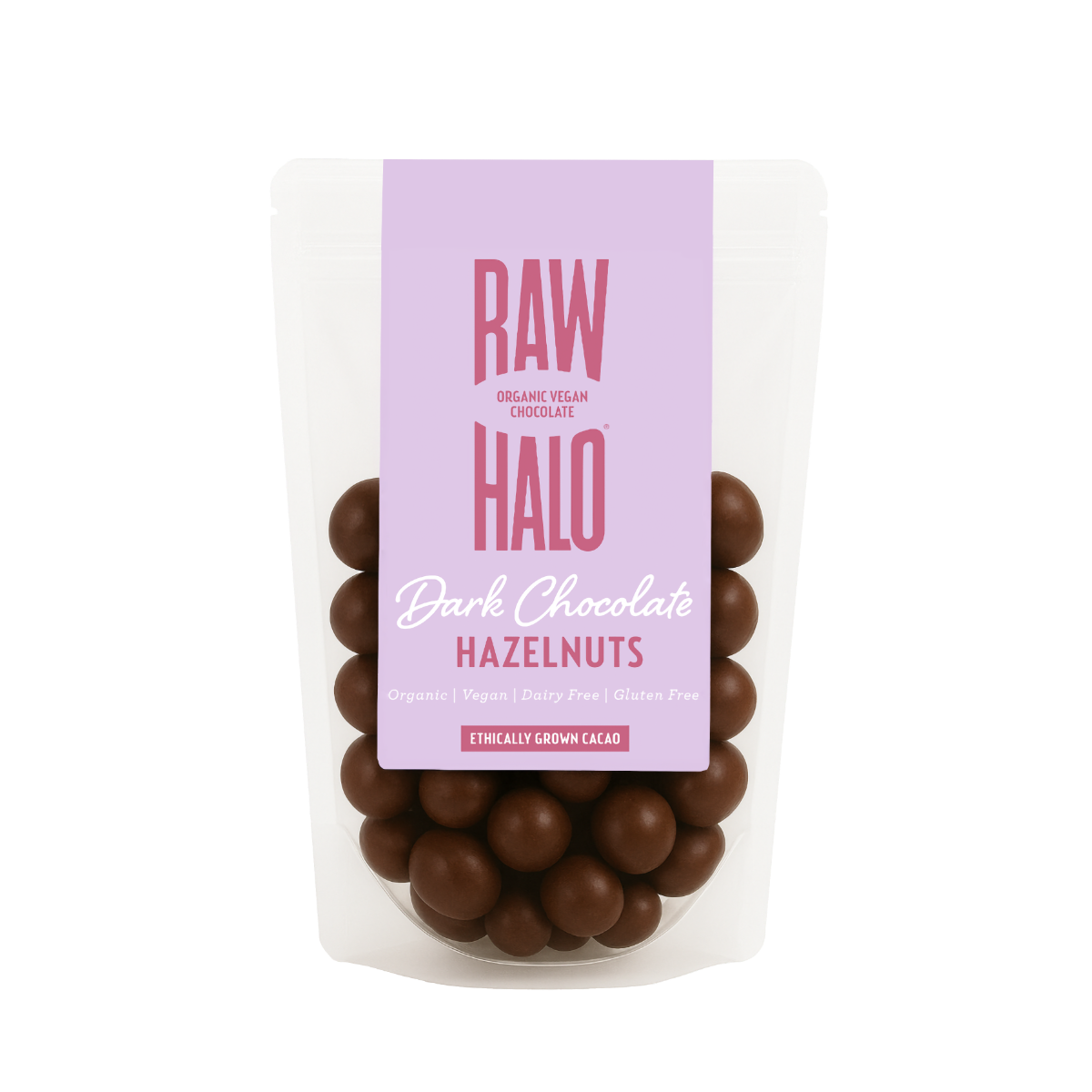 DARK CHOCOLATE HAZELNUTS 85g
