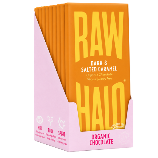 DARK & SALTED CARAMEL 70g