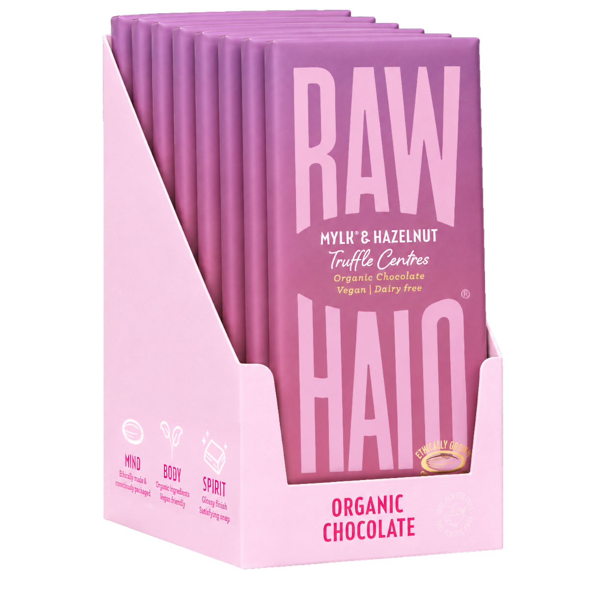 MYLK & HAZELNUT TRUFFLE CENTRES 90g